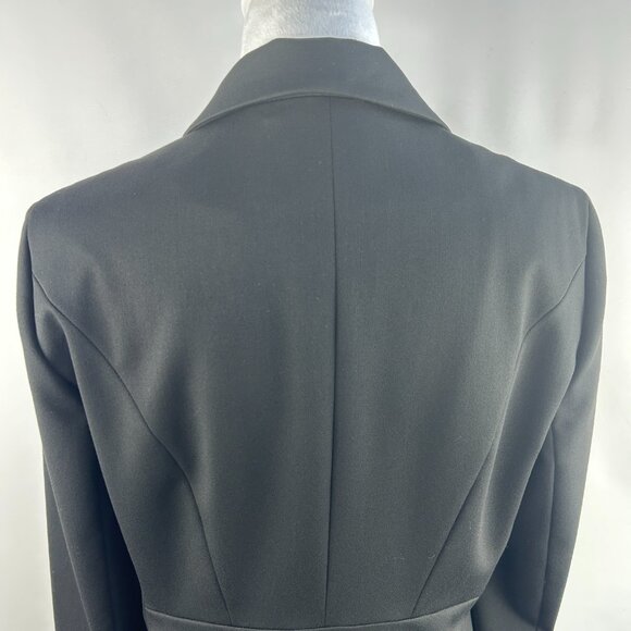 Tristan classic chic black fitted blazer - Women Large 12 - Picture 8 of 9